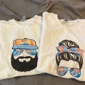 Blippi Momlife and Dadlife shirt set!